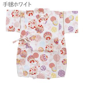 甚平 ベビー ロンパース 女の子 グレコ 子供...の詳細画像3