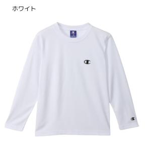 チャンピオン メッシュ 吸水速乾 ロンT キッ...の詳細画像1