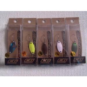 トラウト スプーン 5色セット ルアー エリアトラウト アピール抜群