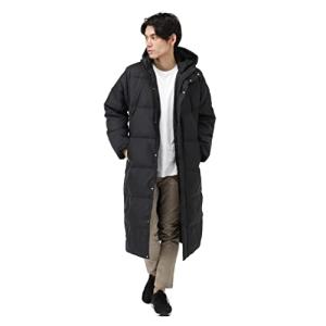 ブラック ロング丈 暖かい O スポーツ