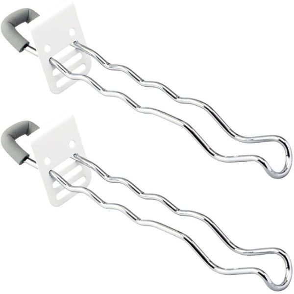 コモライフ 付け外し簡単 合金鋼 室内物干し掛け(ロング) 2個セット 部屋干し 鴨居 かもいフック...