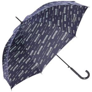OUTDOOR PRODUCTS 雨晴兼用長傘 58cm キッズ ネイビー(ロゴ総柄) 10002569｜nature-stores
