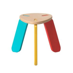 いさみや(Isamiya) 子ども用スツール 木地色 高さ22cm PON FURNITURE｜nature-stores