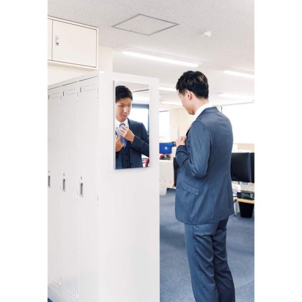 リフェクスマグネットミラー30×60cmシルバーRRMM-1S日本製