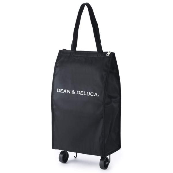 DEAN &amp; DELUCA ショッピングカート ブラック 折りたたみ キャリーバッグ 軽量 コンパク...