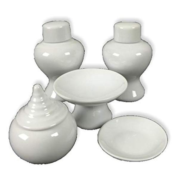 神具セット 土器セット 5寸 白神具