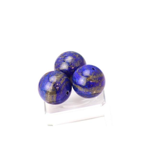 京珠堂AAA まるで地球ラピスラズリ天然 8~12mm 一粒 (12mm)