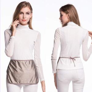OUSHICHUANG電磁波カット 電磁波 対策 防止 エプロン 妊婦 服 マタニティウェア 銀繊維 電磁波防止エプロン 腹帯 便利 グレー