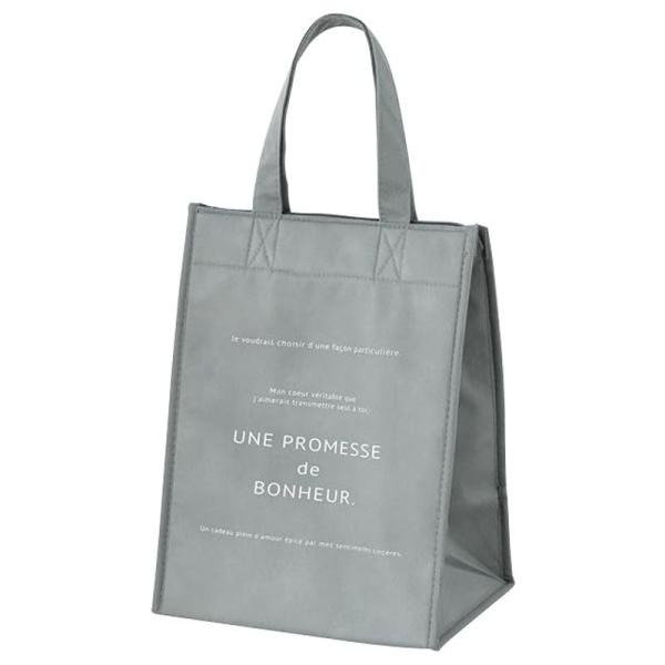 ヘッズ 保冷バッグ クールバッグ エコバッグ お弁当袋 W24×H32×D18cm S グレー 1枚...
