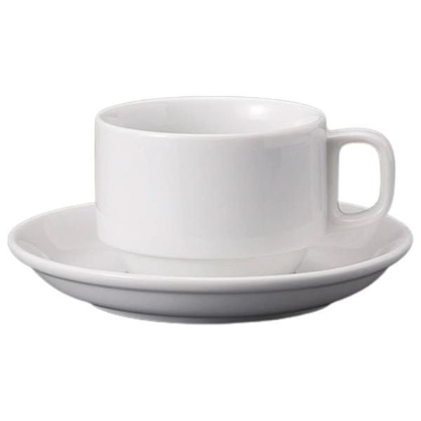 山下工芸 カップ＆ソーサー ロジャースコーヒー碗皿 11×8.4×6cm 240cc 皿14.7cm...