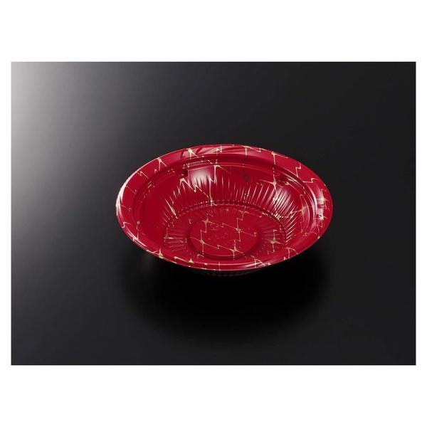 中央化学 フードパック 使い捨て CTいぶき丼 M17 きらR-BK 身 50個入り 赤と金 約3....