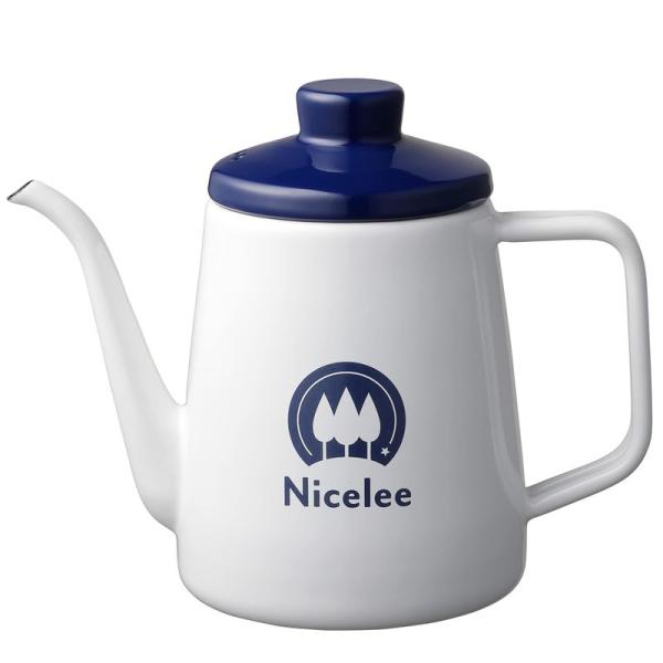 岡山ブランドナイスリー(Nicelee) ホーロー ドリップポット コーヒーケトル キャンプ アウト...