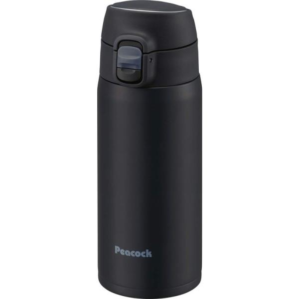 ピーコック 水筒 ロック式 ワンタッチ マグ 保温 保冷 400ml ダーク ネイビー AKM-40...