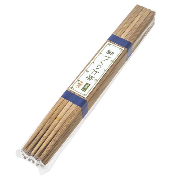 アオバ 箸 天然竹 細づくり 竹箸 10膳 52757