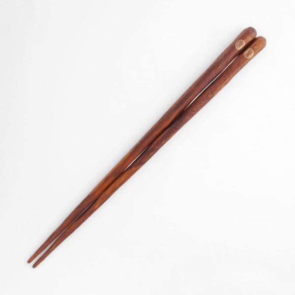 兵左衛門 軽いけずり箸 喜楽 楽々 中 21.5cm L-002