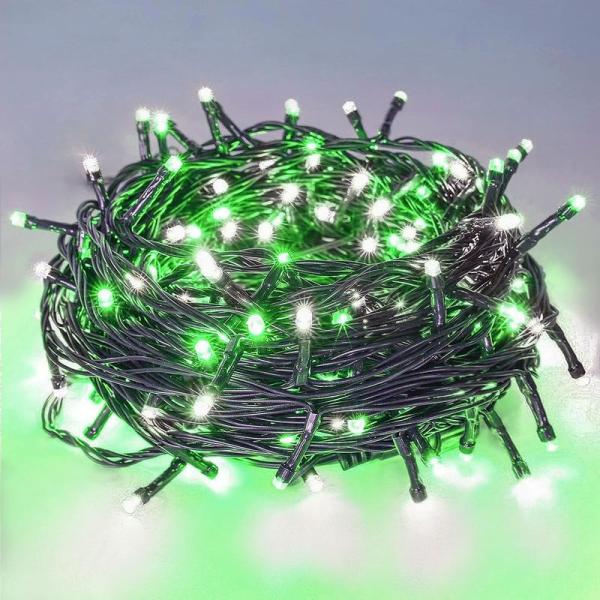 日本法人適格請求書発行可能クリスマスライト LED イルミネーション 電飾 10m 100球 連結可...