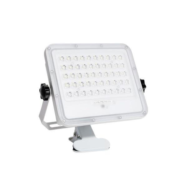LED投光器 LED作業灯 ポータブル投光器 広角 クリップ付き 30W 4段階調光 集魚灯 充電式...