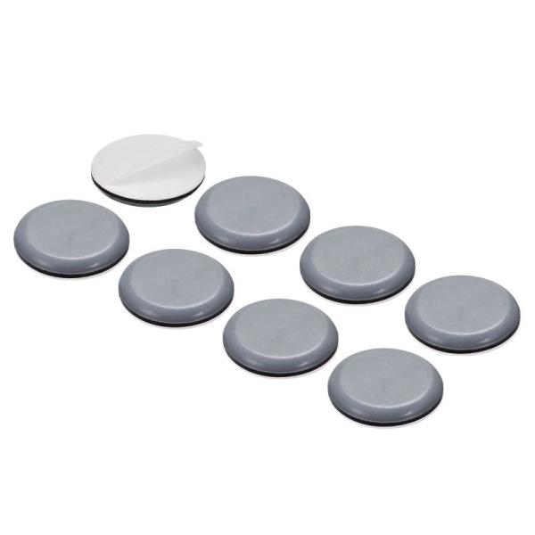 METALLIXITY PTFE 家具スライダーグライダー 40 mm 8個 ラウンド 自己接着 床...