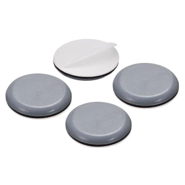 METALLIXITY PTFE 家具スライダー グライダー 40 mm 4個 ラウンド 自己接着 ...