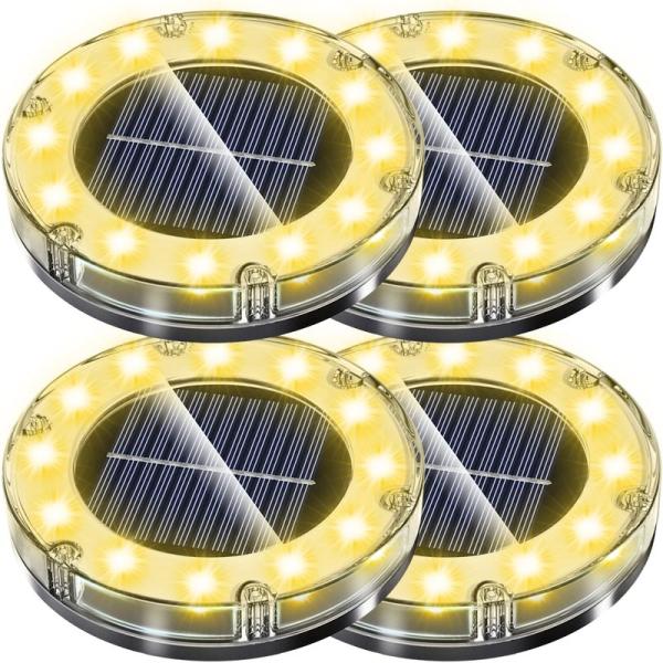 NFESOLAR LEDガーデンライト ソーラーライト 防水 光センサー おしゃれ 屋外 庭 ライト...