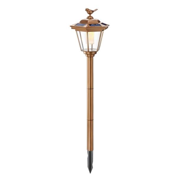 GWSOLAR Smart Lighting 小鳥模様 ランタン型 ガーデンライト1個いりソーラーラ...