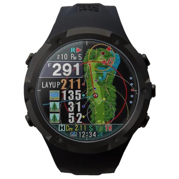 ShotNavi Evolve PRO(ショットナビ) ブラック 大画面カラー液晶 最新GPSチップ...