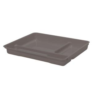 サンコープラスチック(SankoPlastic) 収納 eラック 小物整理L 幅29.6×奥行27.0×高さ3.9cm ブラウン 日本製 文