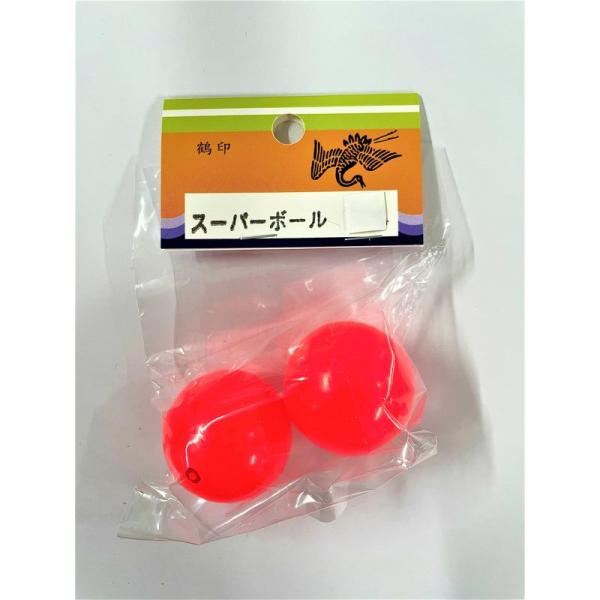 鶴印 スーパーボール 赤 ヘッター 22