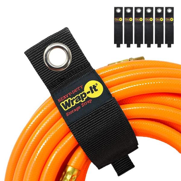 Wrap-It Storage Straps (6 Pack XLarge) Hook and Lo...