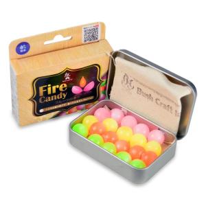 Bush Craft(ブッシュクラフト) ファイヤーキャンディ (Fire Candy)20粒入り 06-03-orti-0008｜nature-yshop