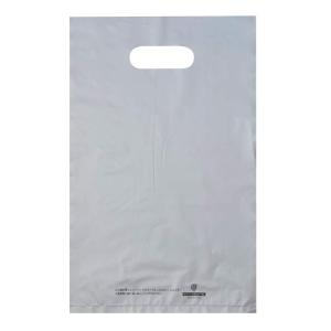 ササガワ ラッピング用品 タカ印 取手付きカラーポリ シルバー 220×350 B5用 50枚 50-1877｜nature-yshop