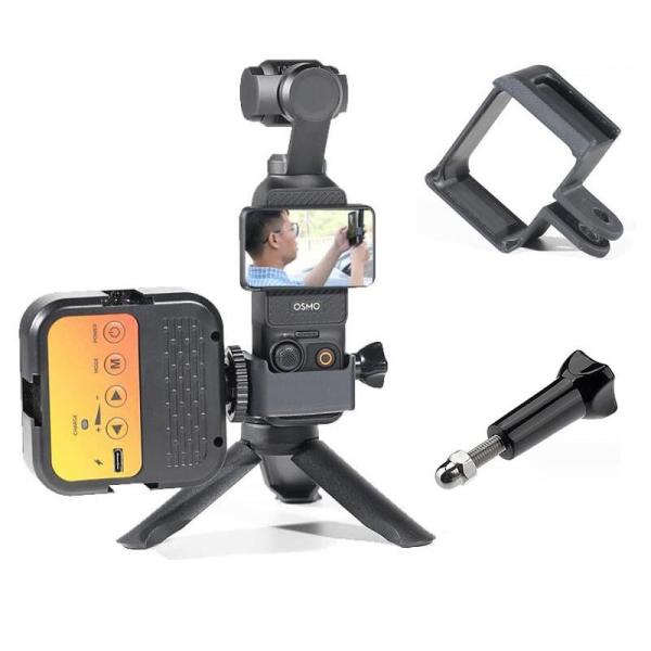 Osmo Pocket 3 アダプター DJI POCKET 3 用 アルミニウム 拡張ブラケット1...