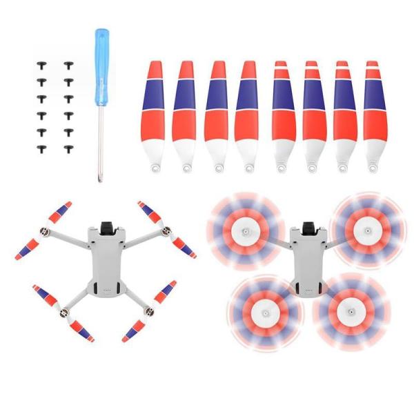 DJI Mini 3 Pro ドローン対応 低い騒音 プロペラ Mini 3 Pro アクセサリー ...