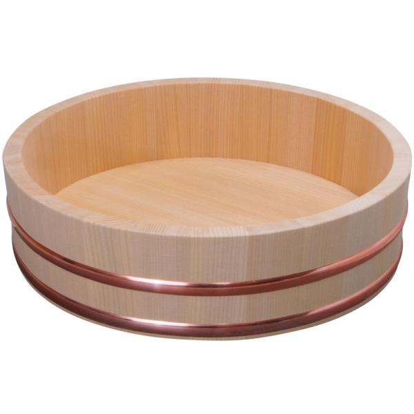 木曽さわらの厚口飯台 寿司桶・飯切 (33cm 5合)