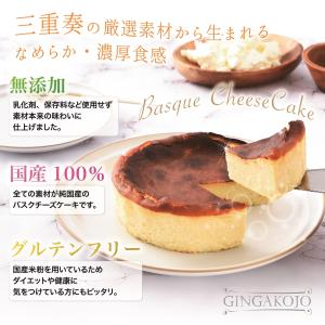 国産100% グルテンフリー 米粉のバスクチー...の詳細画像1