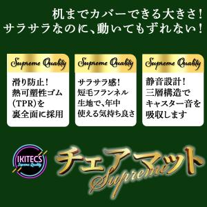 【現役整体師の監修】 ゲーミングチェアマット ...の詳細画像2