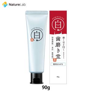 歯磨き堂 薬用ホワイトニング ペースト【医薬部外品】90g | 歯磨き粉 知覚過敏ケア 歯周病ケア 歯を白く ホワイトニング タバコヤニ ステイン除去｜naturelab-store