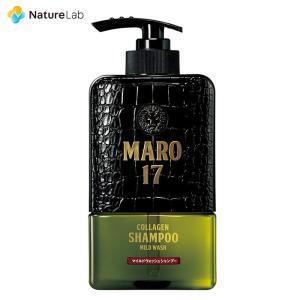 シャンプー MARO17 マーロ17 コラーゲン マイルドウォッシュ シャンプー 350ml | メンズ ノンシリコン 植物幹細胞 男性用 スカルプケア アミノ酸シャンプー｜naturelab-store