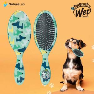 ウェットブラシ【正規品】ペットブラシ 両面（犬猫用・マッサージにも