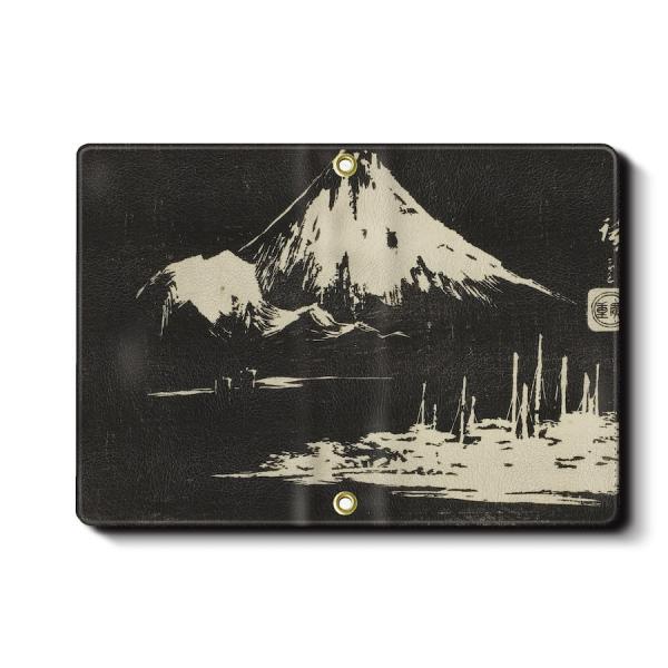 パスポートケース 歌川広重 清見寺 富士山 はんが パスケース 人気 かわいい 名画 アート