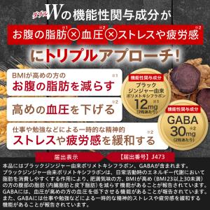 血圧下げる お腹の脂肪を減らす サプリ 機能性...の詳細画像2