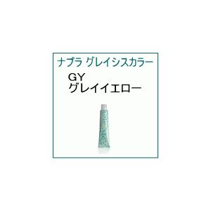 GY ナプラ アクセスフリーHB グレイシスカラー GY グレイイエロー 80ｇ  美容室用 ヘアカ...