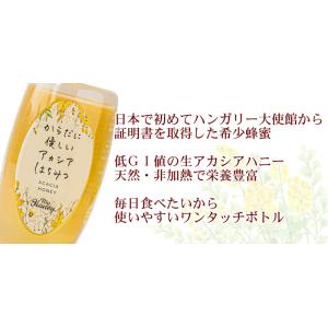 2本セット からだに優しいアカシアはちみつ 5...の詳細画像5