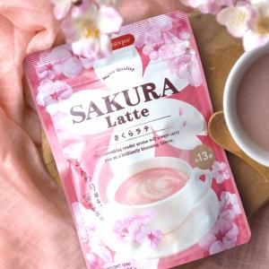 さくらラテ SAKURA Latte 約13杯分 桜のかほり 2個までメール便185円可 3個以上も購入可 宅配便発送 日本緑茶センター