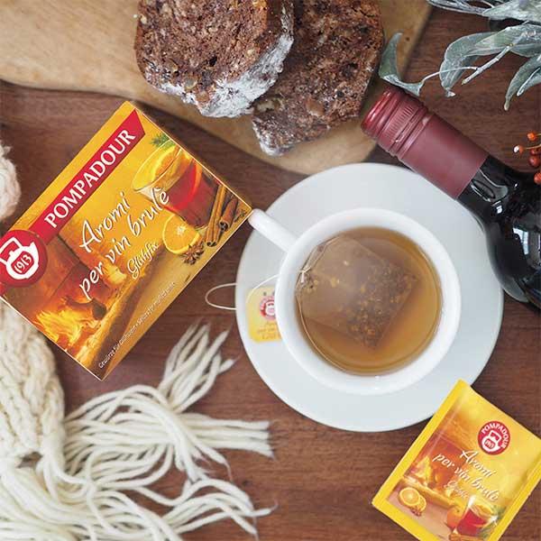 グリュー ホットワイン用ハーブティー15袋入 スパイス POMPADOUR ポンパドール 定形外郵便...