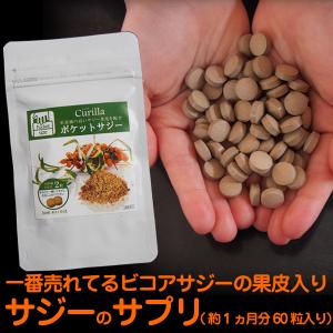 サジー果皮 サプリ カルシウムプラス 30日分（320mg×60粒）