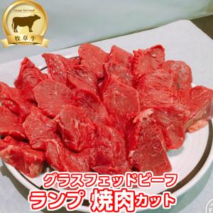 赤身肉 ランプ肉（焼肉カット）1kg グラスフェッドビーフ（牧草牛）オージービーフ
