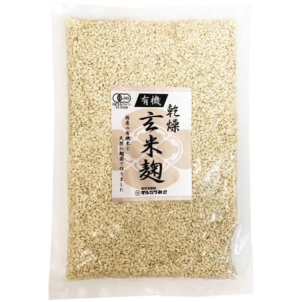 [メール便送料無料]マルカワ味噌　有機玄米乾燥麹　300g　天然菌