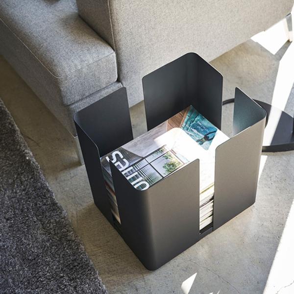 新聞入れ 雑誌 収納 キャスター おしゃれ tower タワー キャスター付きニューズラック