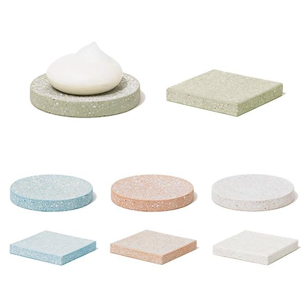 珪藻土 石鹸置き 石鹸皿 石鹸トレイ ソープトレー バスルーム お風呂場 soil ソイル ソープデ...